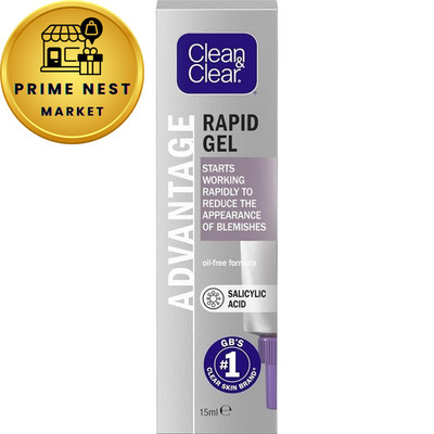 Clean & Clear Advantage Quick Treatment Gel (15ml) 0.5 Fl Oz (Pack of 1)