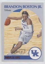 2021-22 Panini Chronicles Draft Picks Hoops Retro Pink Brandon Boston Jr #75 rf2