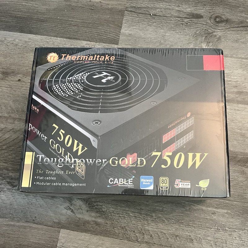 Thermaltake Toughpower Gold 750W ATX Modular PSU Black TPD-0750M