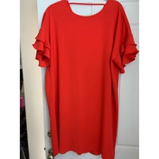 Maurice's Women's Shift Style Dress XL Red