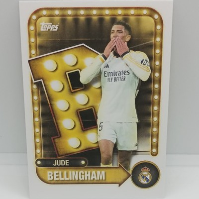 Topps Real Madrid Collector Tin 2025-26 - Name In Lights Jude Bellingham #21