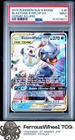 Blastoise & Piplup Gx #38 - 2019 Pokemon Sun & Moon Cosmic Eclipse - PSA 9