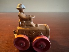 Vintage Manoil Dimestore Tractor 73A Plain Front No Loop NM