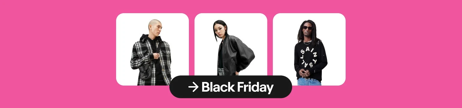 Up to 60% off AllSaints styles