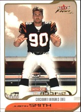 2001 Fleer Focus #220 Justin Smith RC /1850 - FB