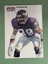 Carl Lee 1991 Pro Set Minnesota Vikings #398 CC891