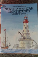 North American Lighthouses Coloring Book (Dover American History Coloring Bo...