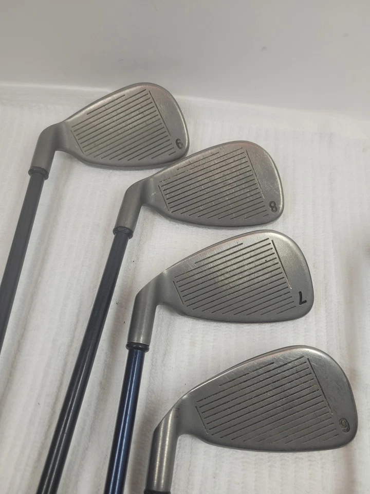 Conjunto de ferro Callaway Big Bertha tungstênio titânio 3-9, faltando 5 RCH 96 regular destro - Imagem 3 de 4