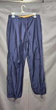 Old Navy - Blue Polyester Athletic Pants with Adjustable Leg Openings  Waist -S
