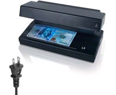 Counterfeit Bill Detector Money Checker UV Light Cash Tester Magnetic Watermark
