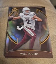 2022 Bowman Chrome University Invicta Holo #BI-10 Will Rogers  Mississippi St