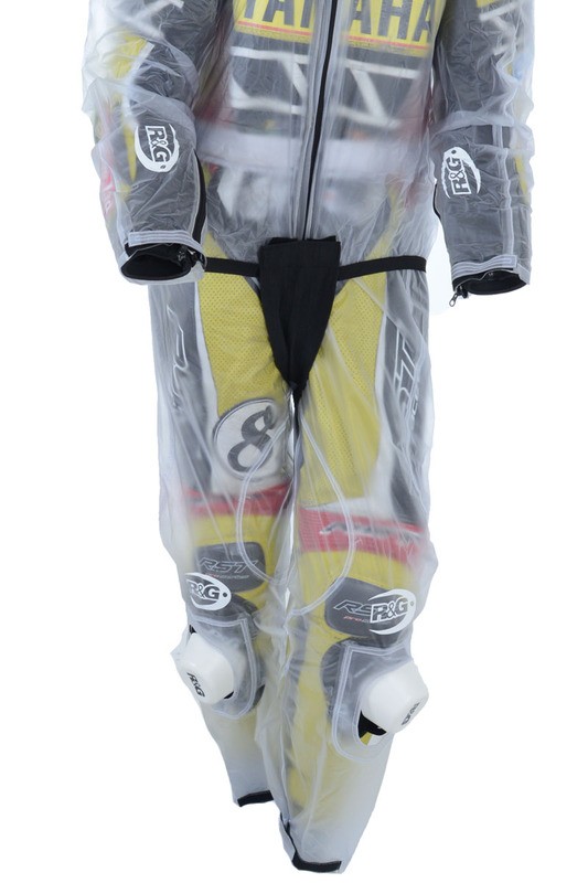 Pantalon imperméable R&G Racing transparent taille L surpantalon de pluie moto étanche