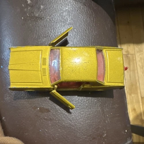 Matchbox Kingsize No. K-21 Mercury Cougar Lesney Diecast Yellow Car
