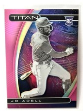 2021 Panini Chronicles Titan Baseball Jo Adell 14 RC Pink Prizm /50