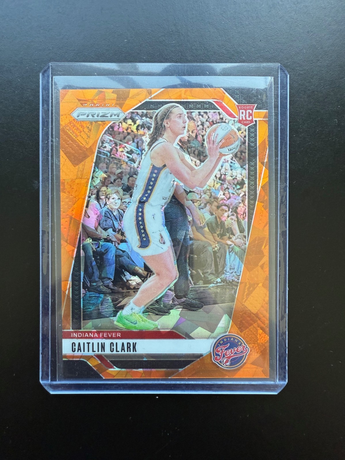 2024 Panini Prizm WNBA - Caitlin Clark #22 Orange Ice Prizm (RC)