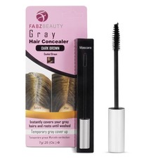 Grey Hair Root Cover Up Mascara Instant Dark Brown Touch up Wand for Men & Women