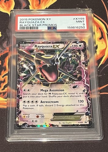 Rayquaza-EX graded PSA 9 for sale on eBay