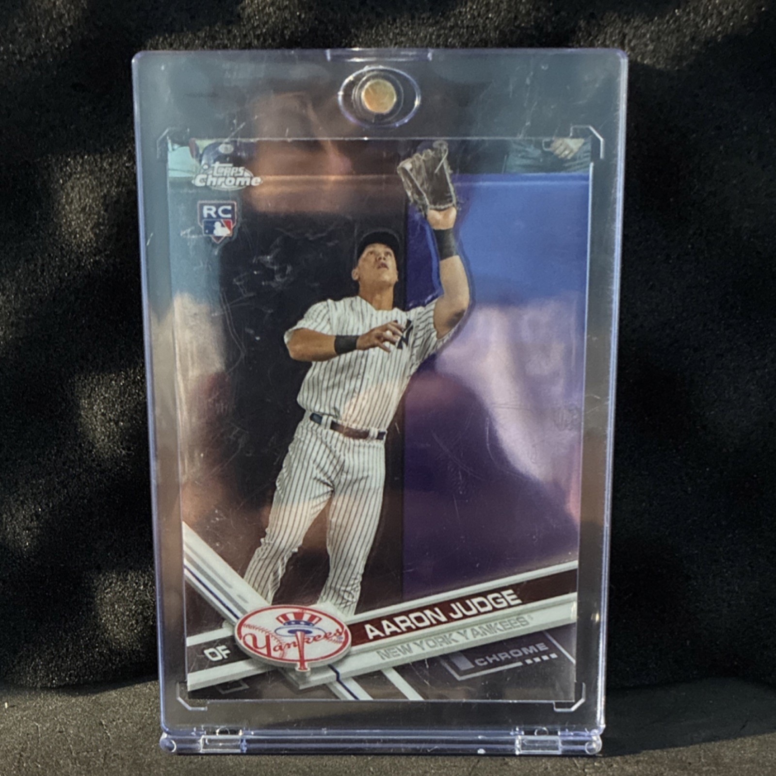 2017 Topps Chrome Rookie Aaron Judge #169 New York Yankees Baseball Card