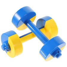 Kids Dumbbell Toy 1 Pair Kids Weight Lifting Set Plastic Dumbbell Toy Gym Spo...