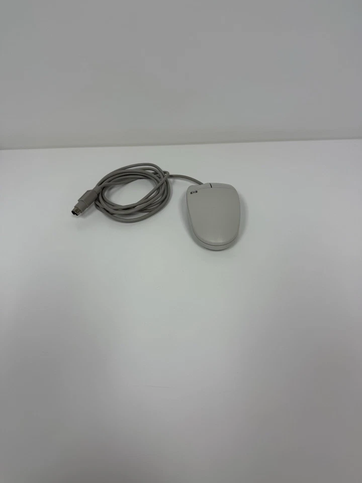 Vintage HP Gray PS/2 Trackball Mouse 2 Button Wired 5182-8864 M-S34 - Image 2 of 4