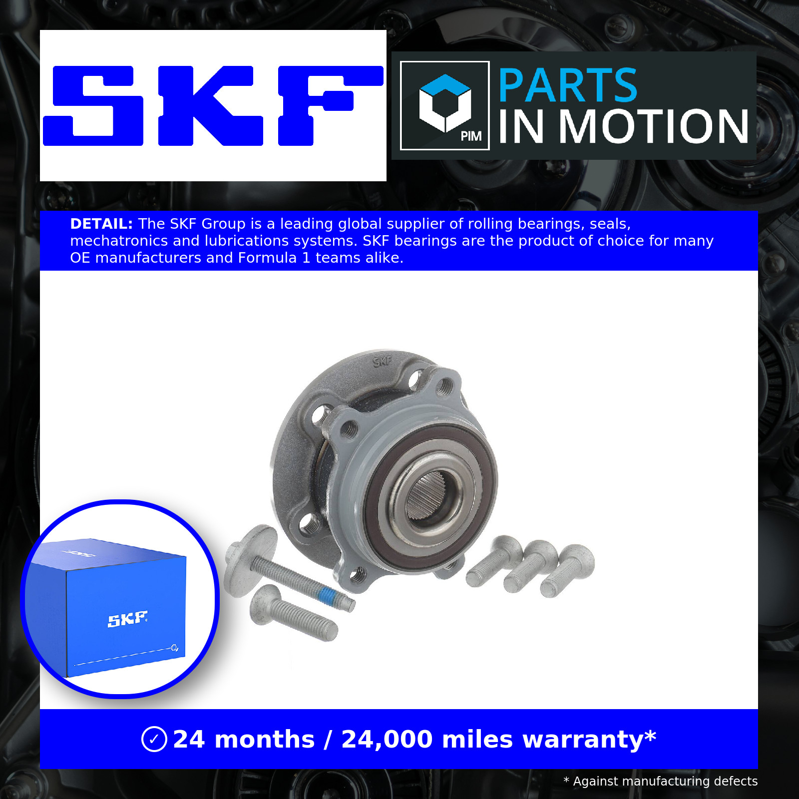 Wheel Bearing Kit fits VOLVO V90 Mk2 2.0 2016 on SKF 31429293 31476967 32221050 - Image 9