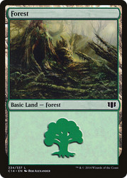 Forest (334) Commander 2014