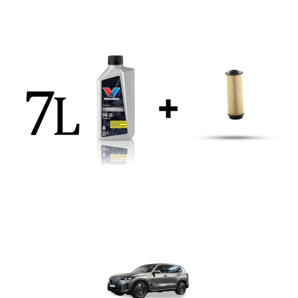 ÖLfilter Kit Und 7L FüR Bmw X5 (G05, F95) 30D Hybrid 183KW Ab 2020-image