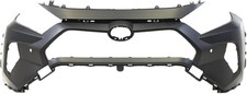 Compatible with Front Bumper Cover 2019-2024 Toyota RAV4. with Tow Hook  Park A