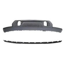 Front Lower Bumper Cover Deflector Kit w/ Skid For 2019-2021 GMC Sierra 1500 SLE