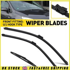 Wiper Blades Kit 27+25+12 Inch For Vauxhall Astra J 2.0 GTC VXR MK 6 2010-2016