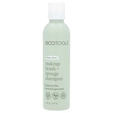 EcoTools Makeup Brush Shampoo 6 fl oz 177 ml Cruelty-Free, Hypoallergenic,