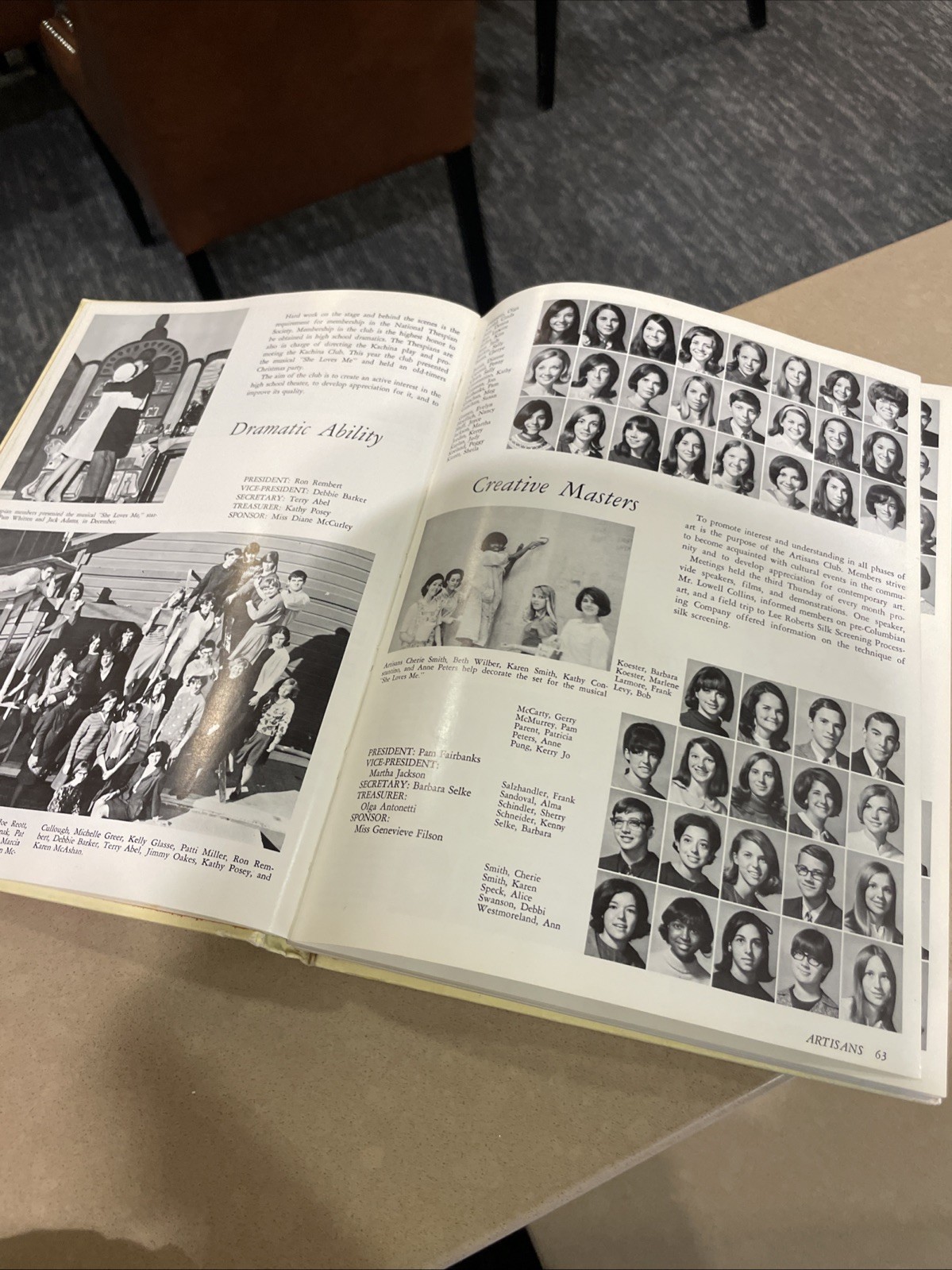 1967 Lamar High School Yearbook Orenda Houston, Texas (Grier Patton)