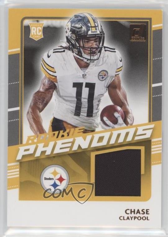 2020 Panini Donruss Rookie Phenoms Jerseys Orange Chase Claypool #RP-CC RC uk2