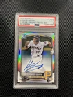 Konnor Griffin 2025 Bowman Chrome Refractor Auto /499 Prospect Rookie PSA 9