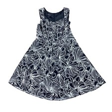 ALYX Floral Sleeveless Dress Size 18 Black And White
