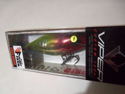 1 Rapala Deep Shad Rap Lure SR7 VIPER Gags Personalizzate Il Clown Nuovo con scatola - Foto 1 di 7