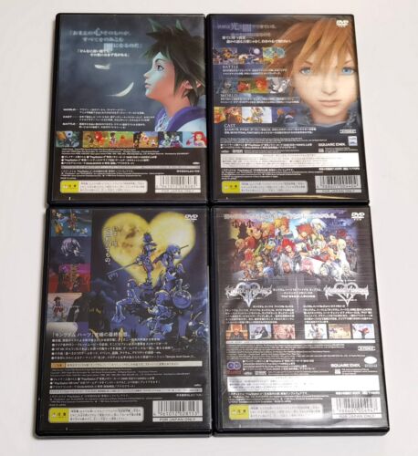 Lotto 4 Kingdom Hearts & II & Final Mix & Final Mix + PS2 versione giapponese... - Foto 2 di 14