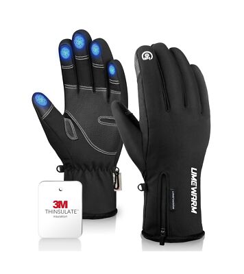 Winter Gloves 3M Thinsulate Insulated Waterproof Snow Ski Gloves