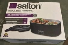 Salton Electric Lunchbox Food Heater 3-in-1 Portable Food Warmer for Car & Home