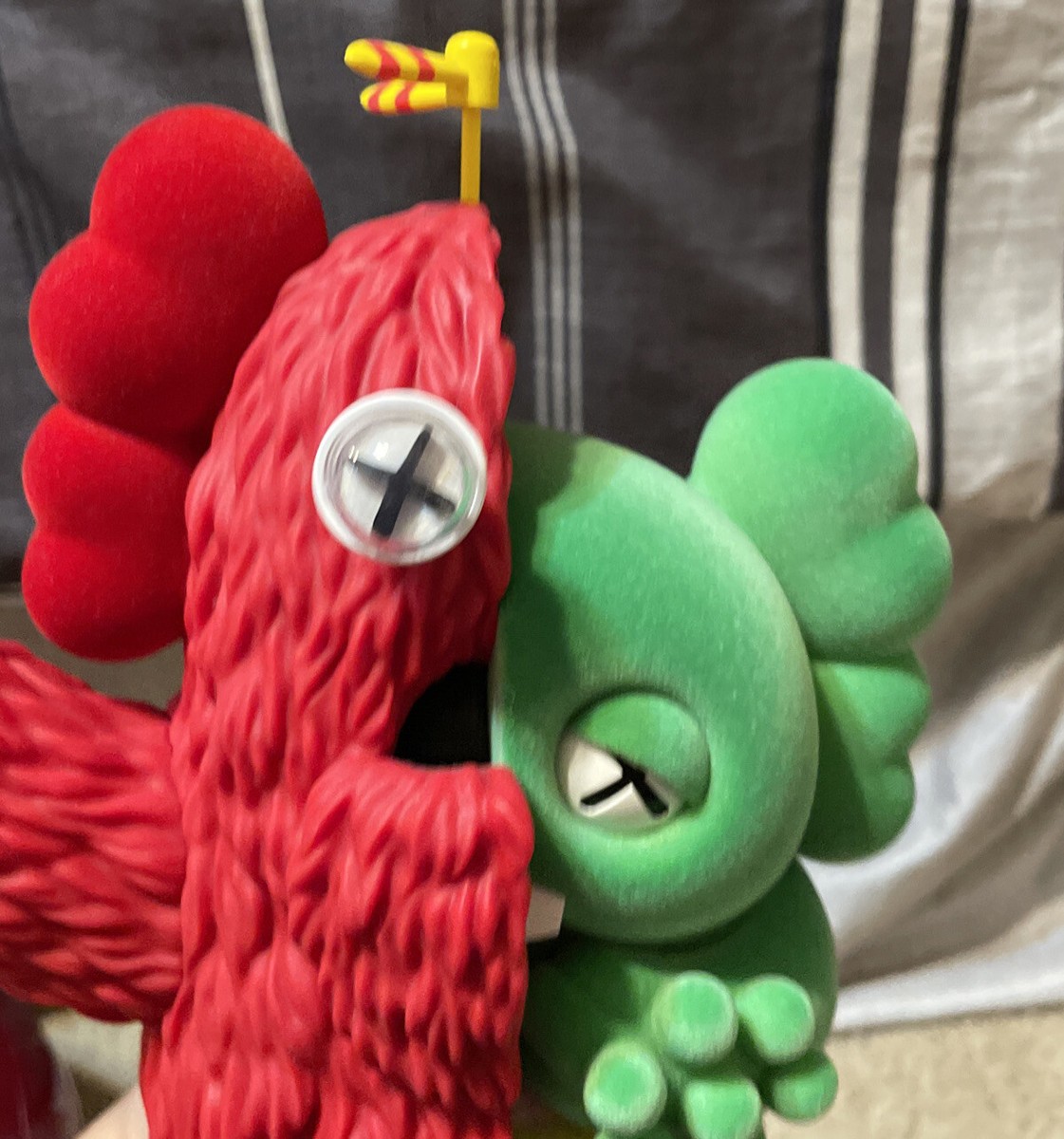 KAWS KACHAMUKKU Vinyl Figure Green/Red NO FIGURE DEFECTS | eBay