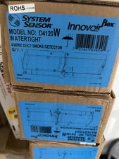 SYSTEM SENSOR D4120W WATERTIGHT DUCT SMOKE DETECTOR, FREE SHIPPING
