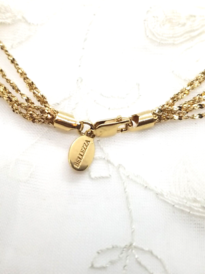 ❣️420❣️ネックレス 18KT ITALY ⭐︎1758AR BELLEZA LONG KA1772 ITALY 14KT GE GOLD TONE MULTI CHAIN (7