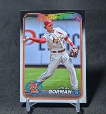 Nolan Gorman Future Stars 2024 Topps Series 2 Card #591 St. Louis Cardinals