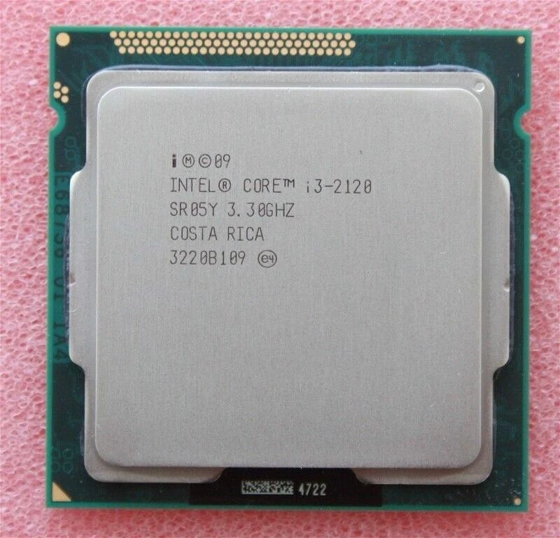 Lot of 4 Intel Core i3-2120 Dual Core 3.30GHz 3M LGA1155 Desktop Processor CPU - Image 3 of 4