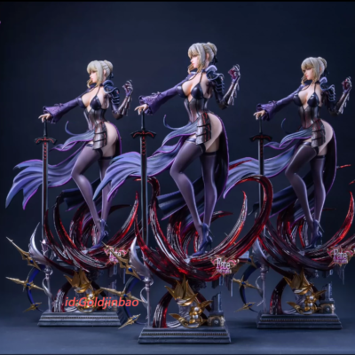 Fate DT Saber A版 フィギュア ガレージキット スタチュー DT Studio Fate Black Saber Resin Statue In Stock 1/4 Altria