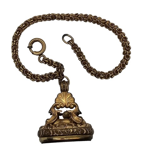 J D Adams Horse Drawn Adjustable Wheel Grader Watch Fob He  display picture 1