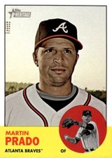 2012 Topps Heritage #298 Martin Prado Atlanta Braves