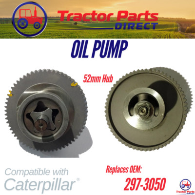 OIL PUMP comp w Caterpillar  C1.5 C1.7 3013C 3024 C T REPLC: 297-3050