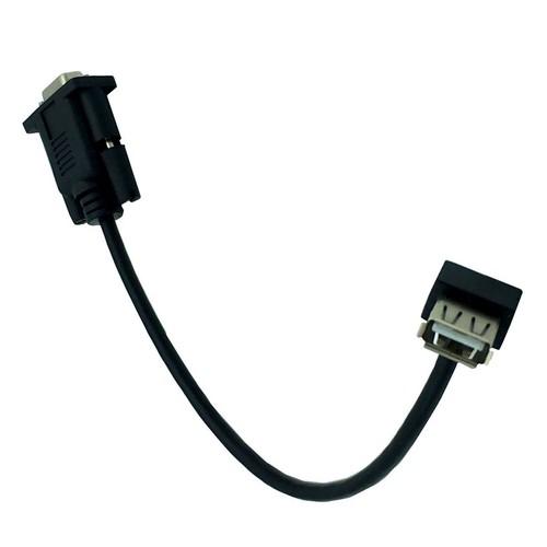 RS232 DB9 9 Pin Female to USB 2.0 A Female Jack Serial Adapter Connector Cable - Picture 8 of 10