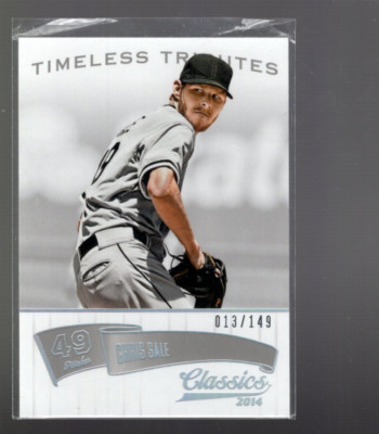 A5575- 2014 Klassiker Zeitlose Ehrungen Silber #27 Chris Sale /149 - NM-MT